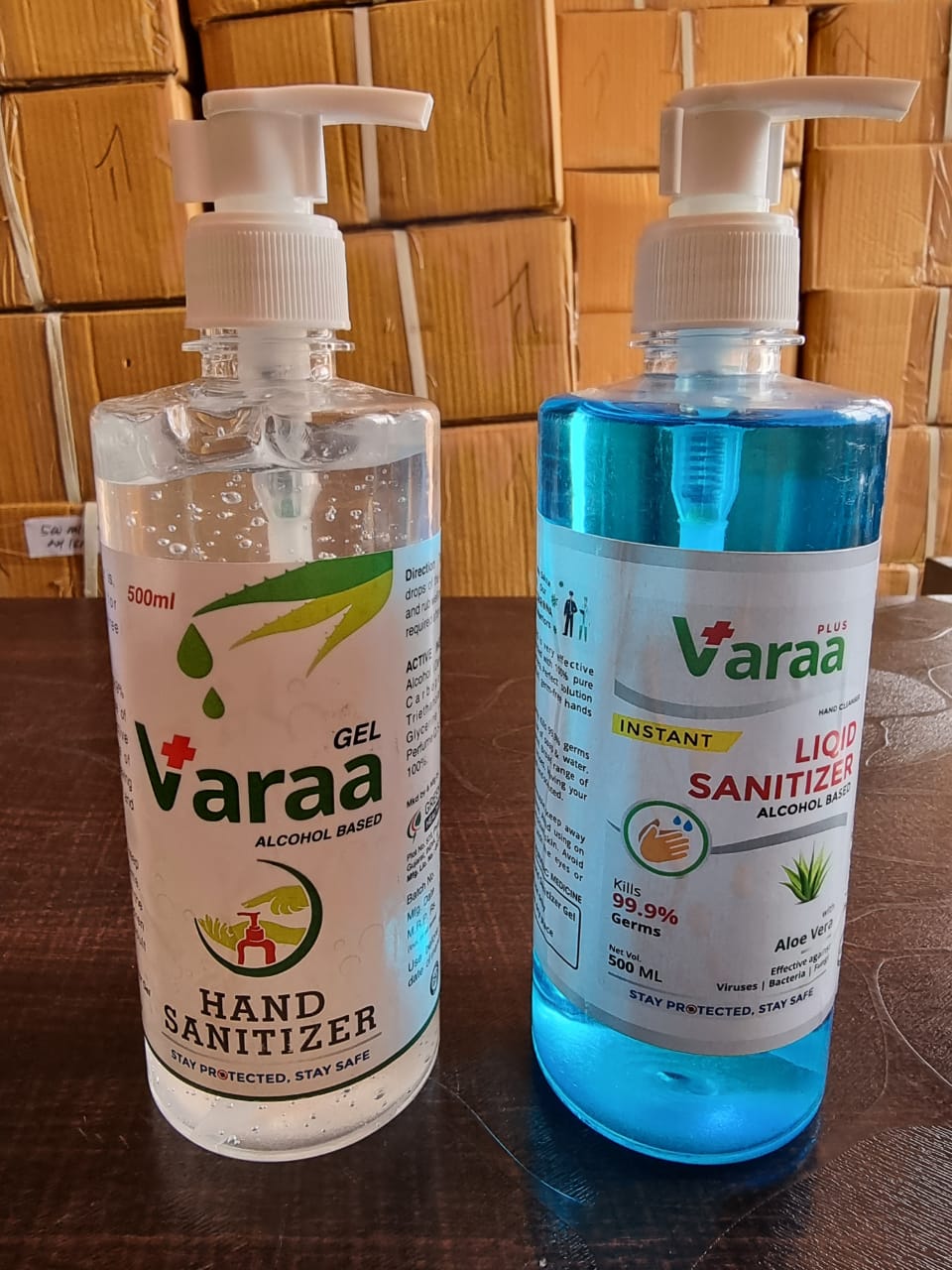 vaara hand sanitizer 500ml