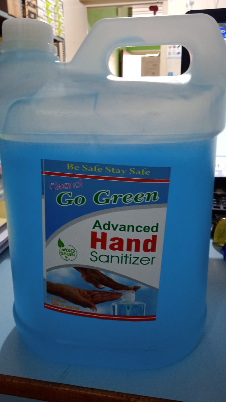 GO GREEN SANITIZER 5LTR